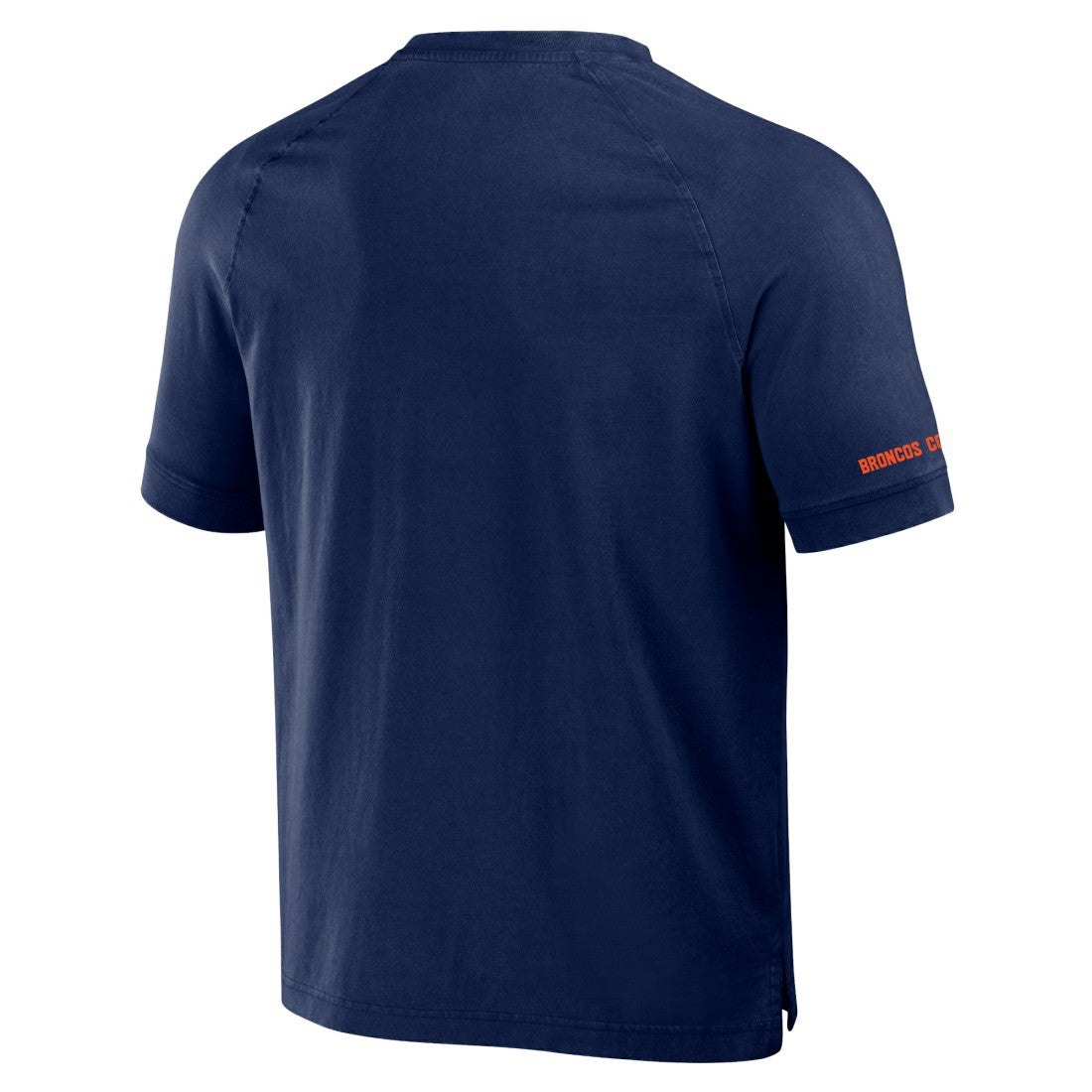 Denver Broncos NFL x Darius Rucker Collection Washed Raglan Henley T-Shirt Navy | Fanatics
