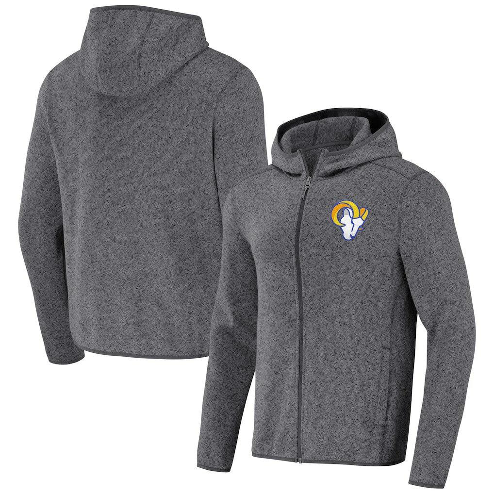 Los Angeles Rams NFL x Darius Rucker Collection Fleece Pullover Hoodie Gray | Fanatics