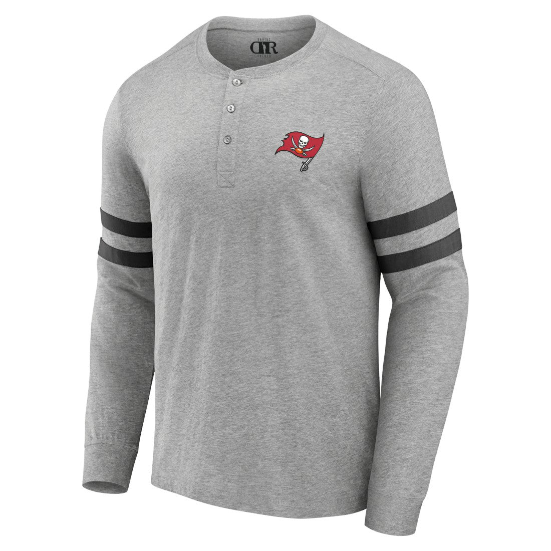 Tampa Bay Buccaneers NFL x Darius Rucker Collection Henley Long Sleeve T-Shirt Heather Gray | Fanatics
