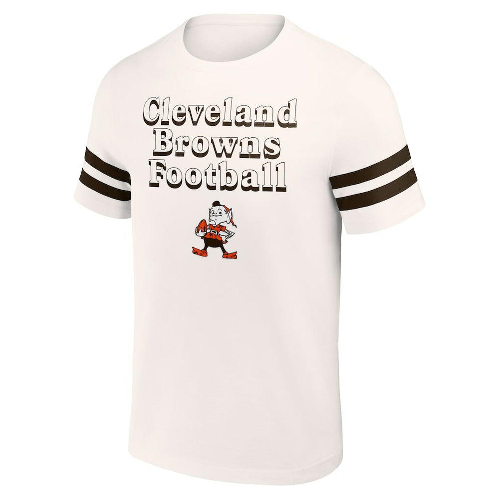 Cleveland Browns NFL x Darius Rucker Collection Vintage T-Shirt Cream | Fanatics