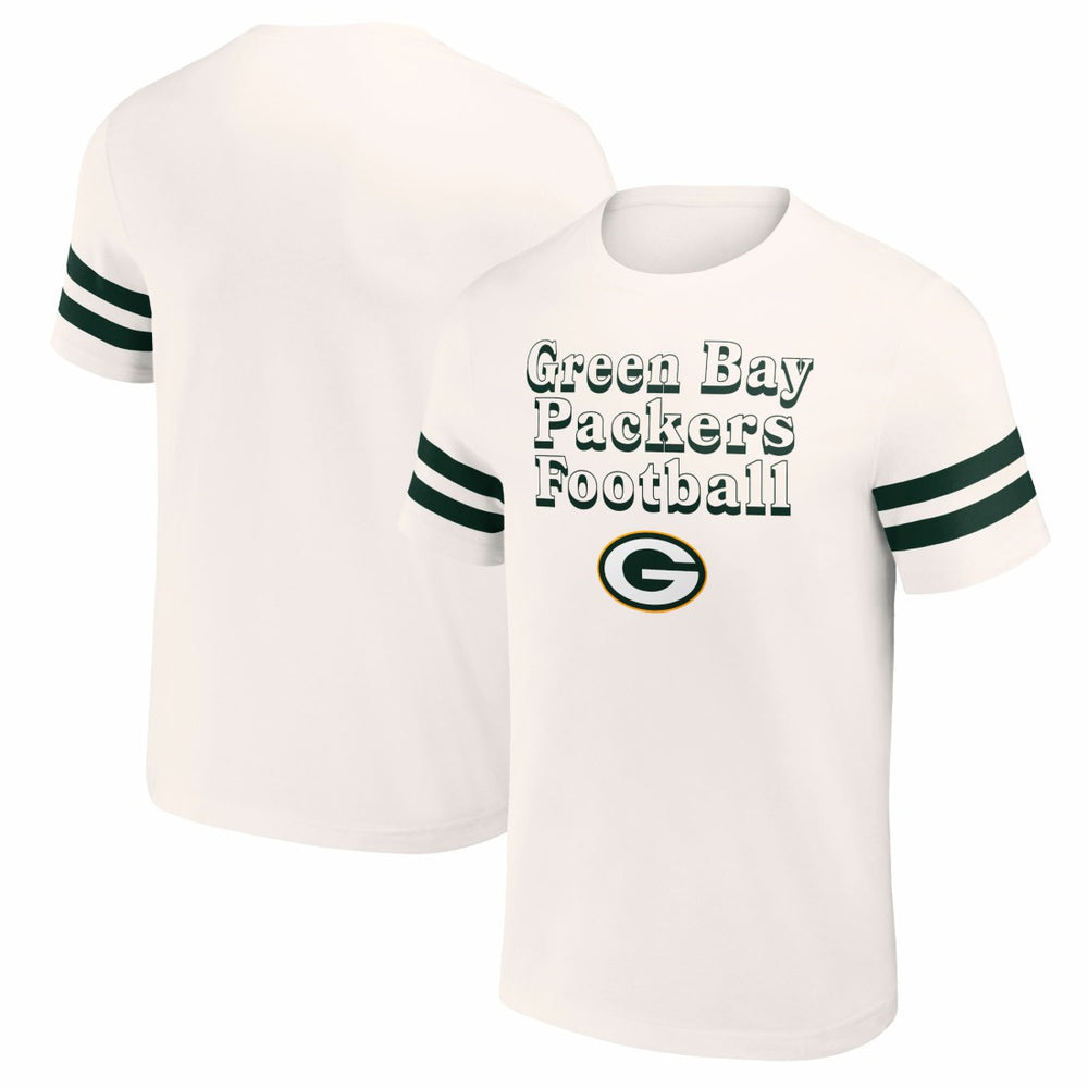 Green Bay Packers NFL x Darius Rucker Collection Vintage T-Shirt Cream | Fanatics