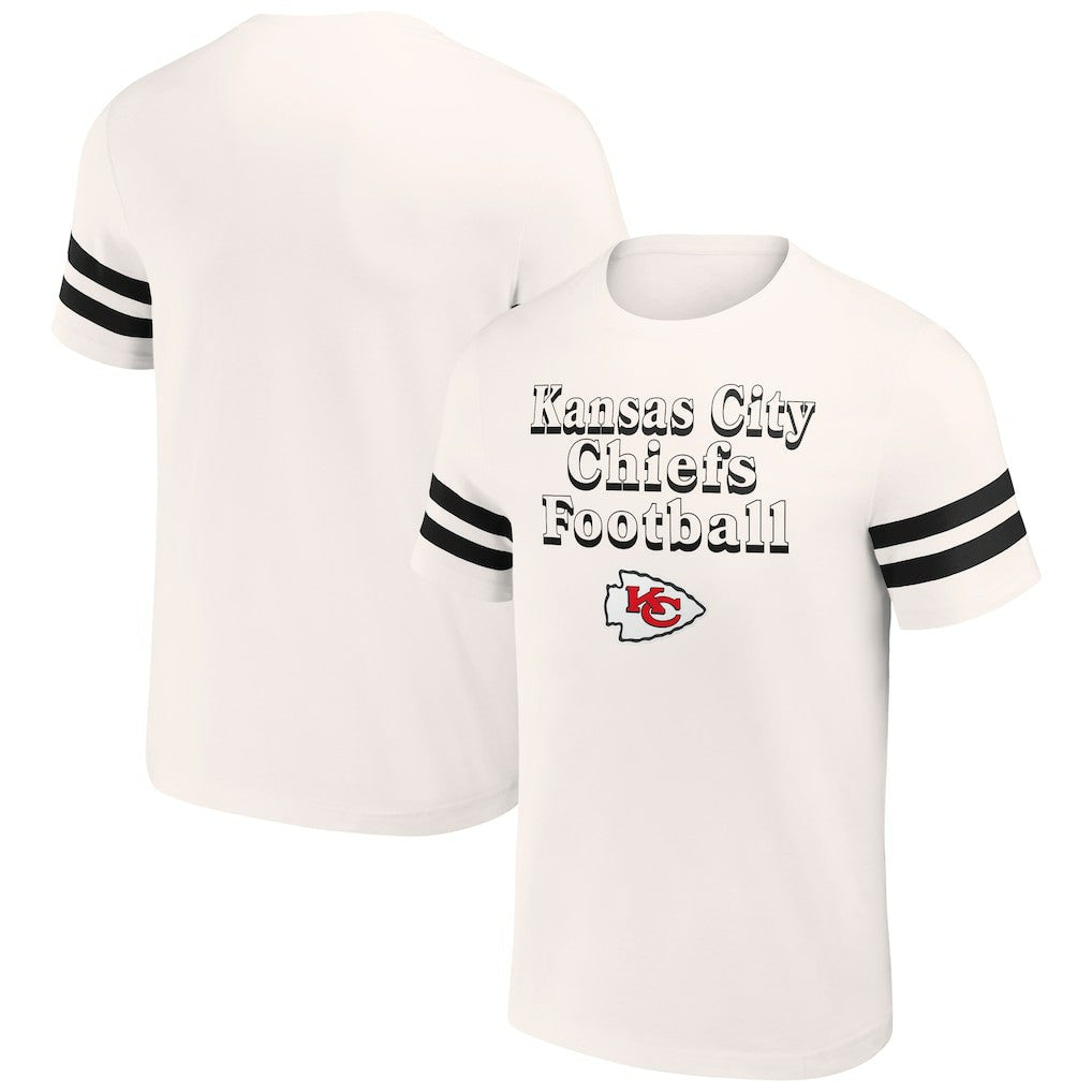 Kansas City Chiefs NFL x Darius Rucker Collection Vintage T-Shirt Cream | Fanatics