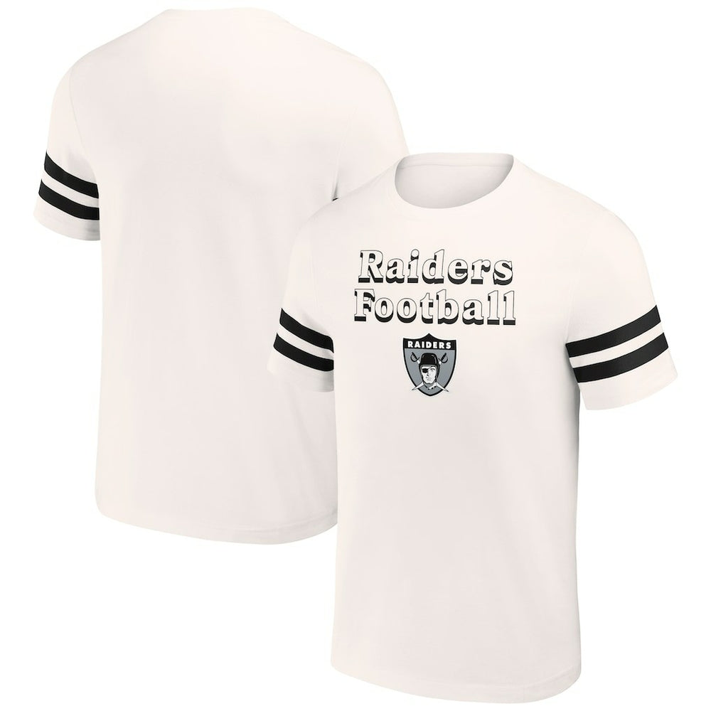 Las Vegas Raiders NFL x Darius Rucker Collection Vintage T-Shirt Cream | Fanatics