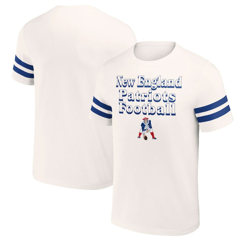 New England Patriots NFL x Darius Rucker Collection Vintage T-Shirt Cream | Fanatics