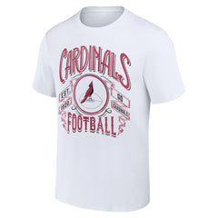 Arizona Cardinals NFL x Darius Rucker Collection Vintage Football T-Shirt White | Fanatics