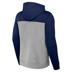 New England Patriots NFL x Darius Rucker Collection Color Blocked Pullover Hoodie Heather Gray | Fanatics