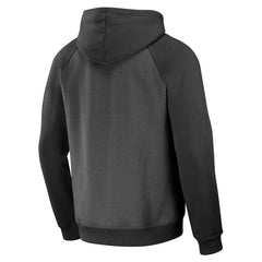 Tampa Bay Buccaneers NFL x Darius Rucker Collection Raglan Full-Zip Hoodie Pewter | Fanatics
