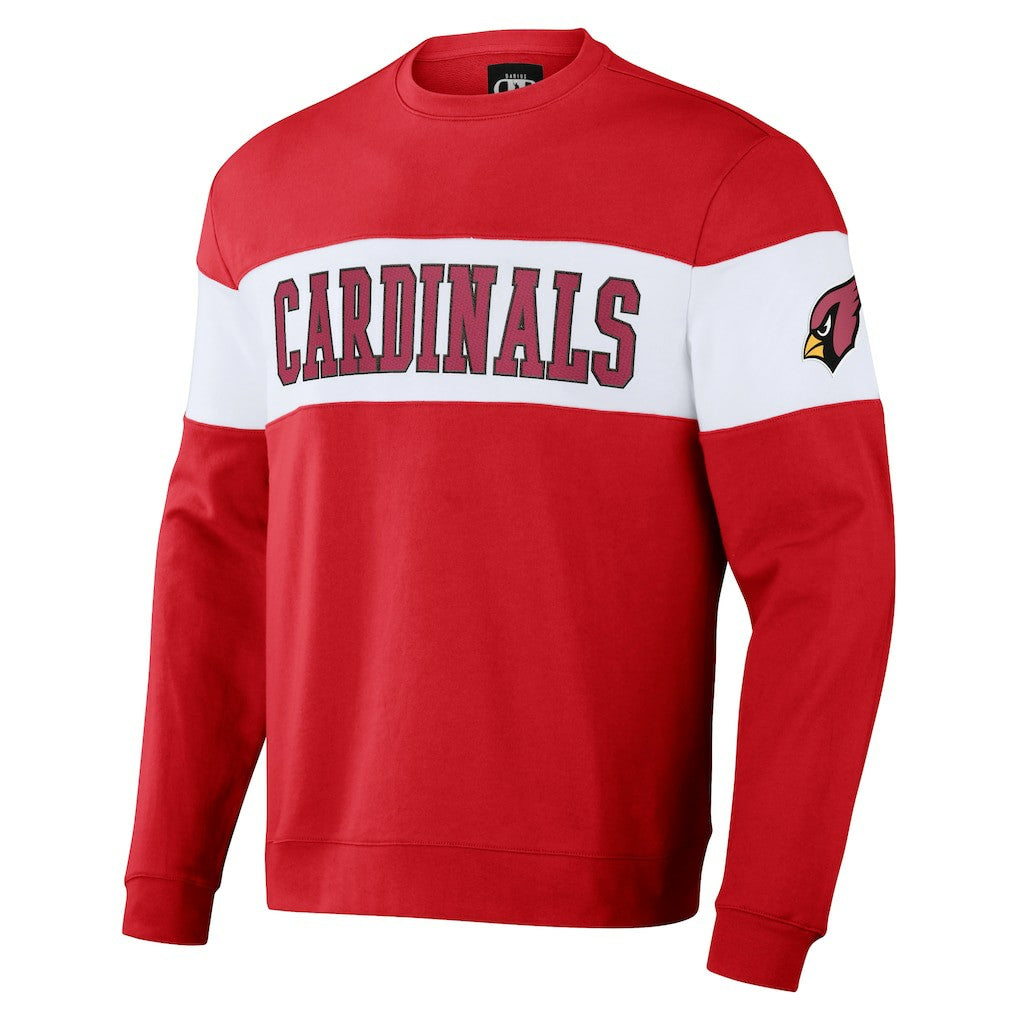 Arizona Cardinals NFL x Darius Rucker Collection Team Color & White Pullover Sweatshirt Cardinal | Fanatics