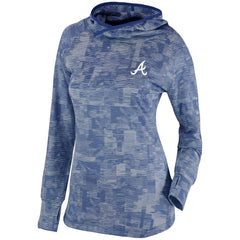 Atlanta Braves Columbia Women's Omni-Wick Sunday Ball Pullover Hoodie - MLB