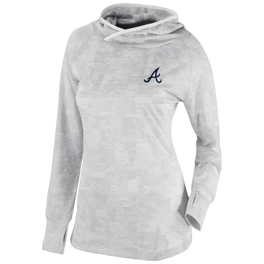 Atlanta Braves Columbia Women's Omni-Wick Sunday Ball Pullover Hoodie - MLB