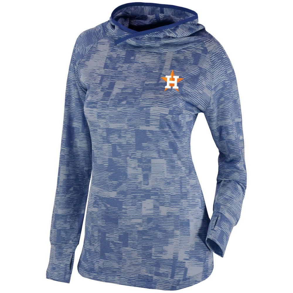 Houston Astros Columbia Women's Omni-Wick Sunday Ball Pullover Hoodie - MLB