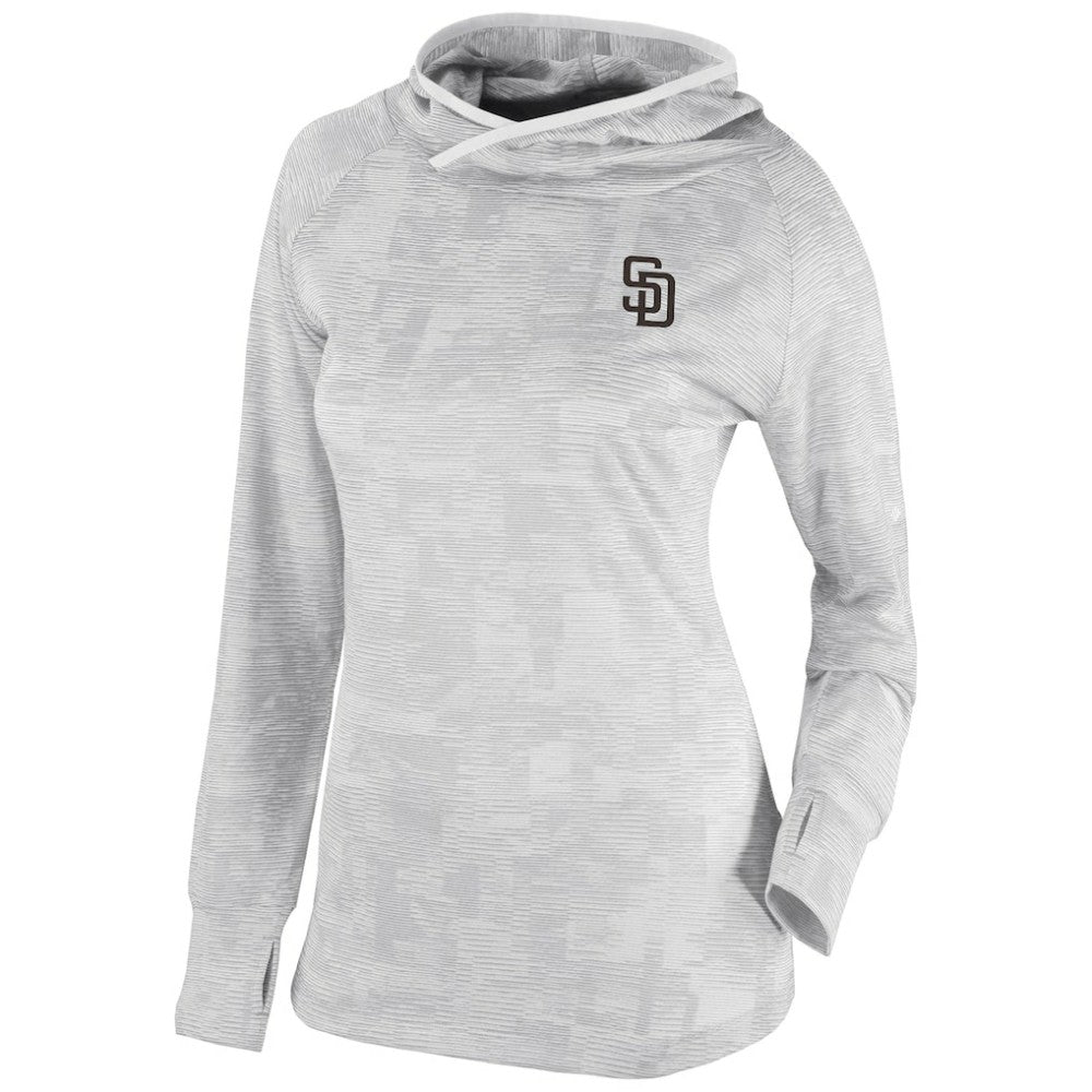San Diego Padres Columbia Women's Omni-Wick Sunday Ball Pullover Hoodie - MLB