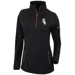 Chicago White Sox Columbia Women's Omni-Wick Outward Nine Quarter-Zip Pullover Top - MLB