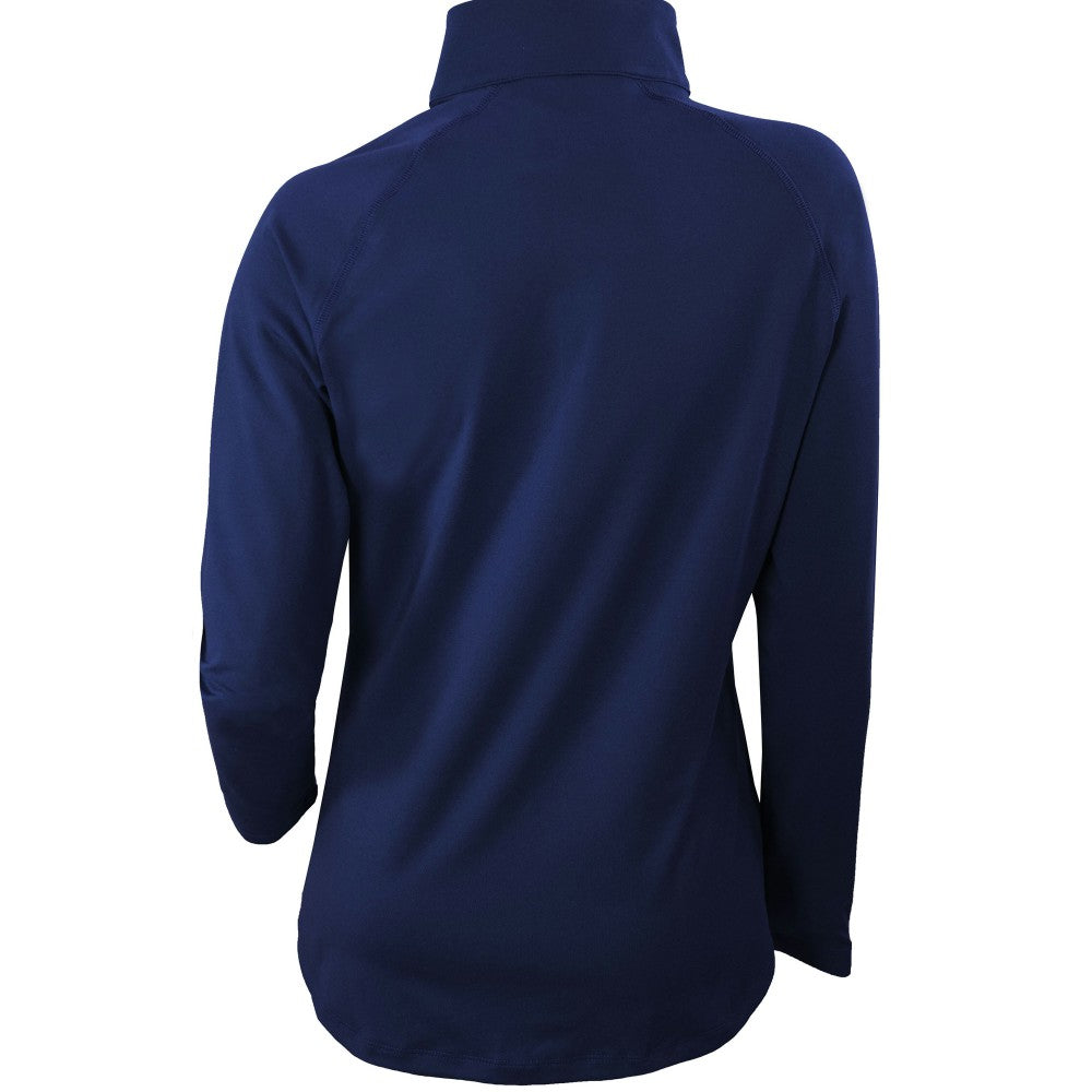 Cleveland Guardians Columbia Women's Omni-Wick Outward Nine Quarter-Zip Pullover Top - MLB