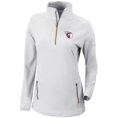 Cleveland Guardians Columbia Women's Omni-Wick Outward Nine Quarter-Zip Pullover Top - MLB