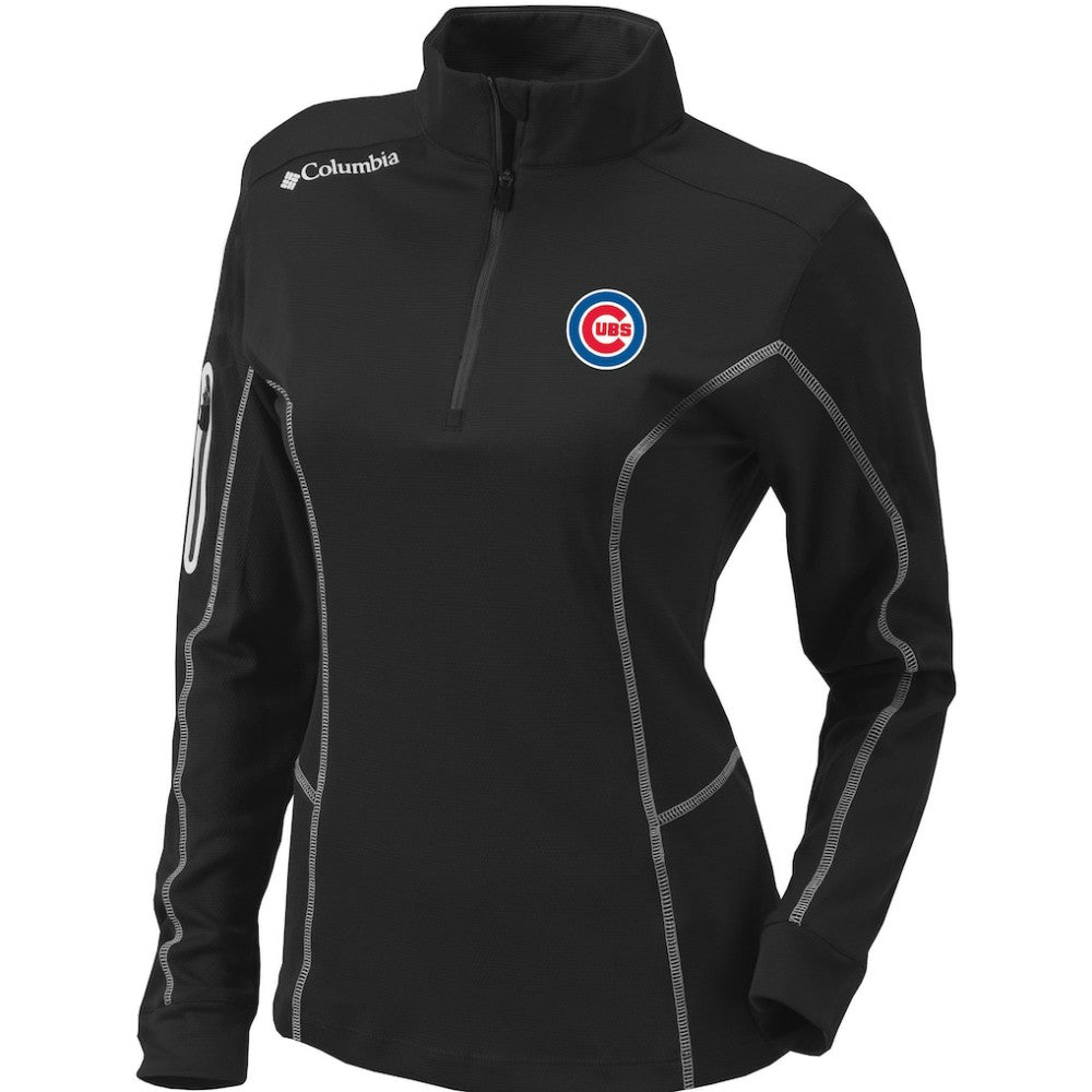 Chicago Cubs Columbia Women's Omni-Wick Shotgun Quarter-Zip Pullover Top - MLB