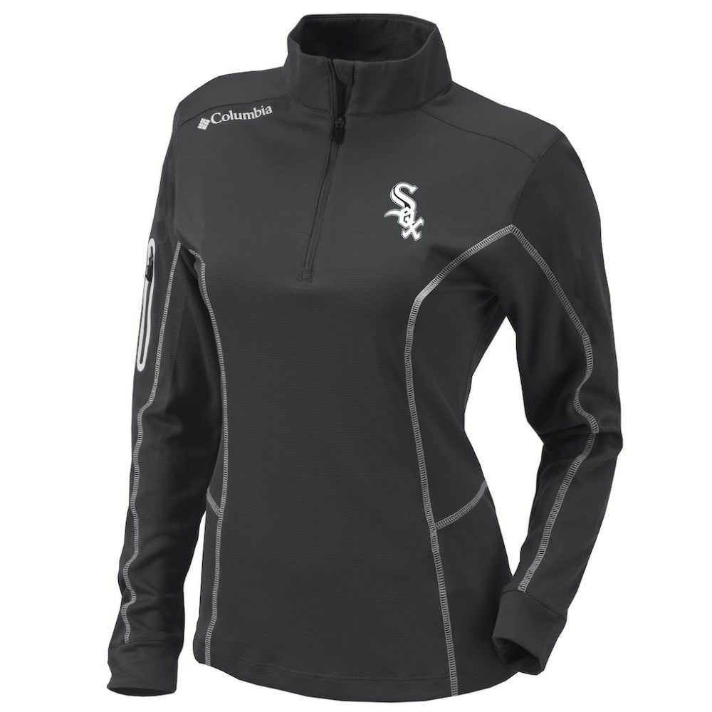Chicago White Sox Columbia Women's Omni-Wick Shotgun Quarter-Zip Pullover Top - MLB