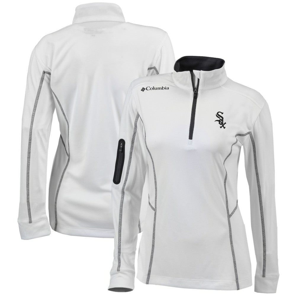 Chicago White Sox Columbia Women's Omni-Wick Shotgun Quarter-Zip Pullover Top - MLB