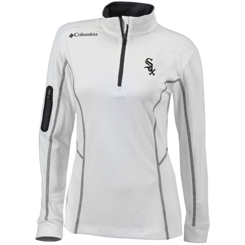 Chicago White Sox Columbia Women's Omni-Wick Shotgun Quarter-Zip Pullover Top - MLB
