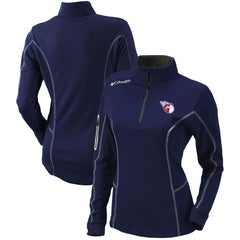 Cleveland Guardians Columbia Women's Omni-Wick Shotgun Quarter-Zip Pullover Top - MLB