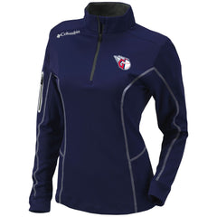 Cleveland Guardians Columbia Women's Omni-Wick Shotgun Quarter-Zip Pullover Top - MLB