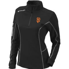 San Francisco Giants Columbia Women's Omni-Wick Shotgun Quarter-Zip Pullover Top - MLB