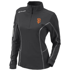 San Francisco Giants Columbia Women's Omni-Wick Shotgun Quarter-Zip Pullover Top - MLB