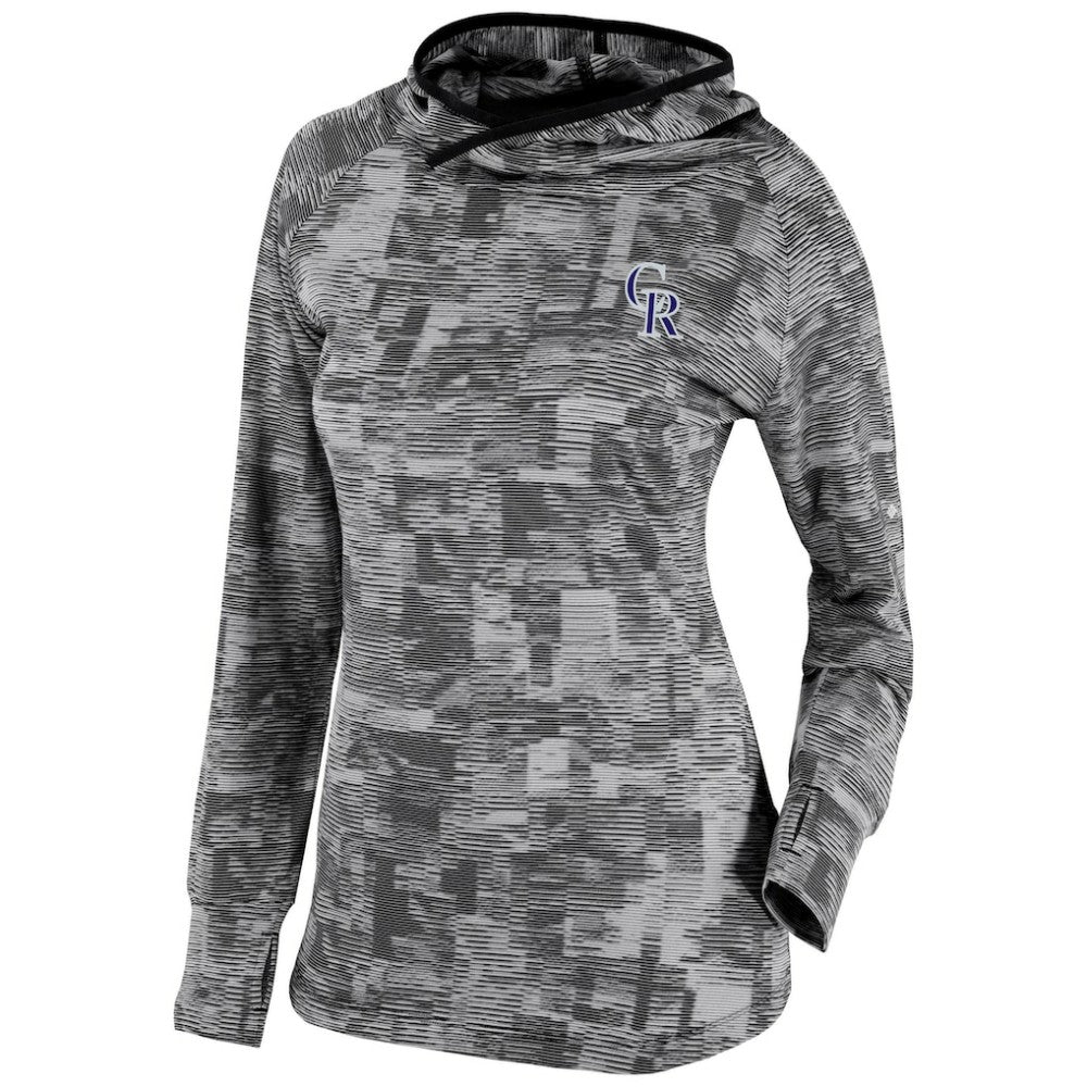 Colorado Rockies Columbia Women's Omni-Wick Sunday Ball Pullover Hoodie - MLB