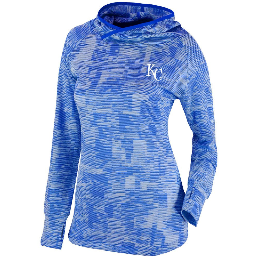 Kansas City Royals Columbia Women's Omni-Wick Sunday Ball Pullover Hoodie - MLB