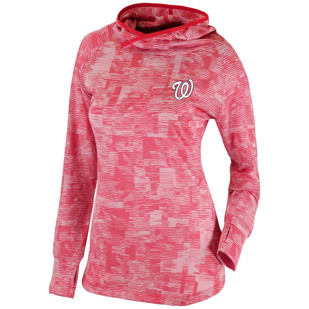 Washington Nationals Columbia Women's Omni-Wick Sunday Ball Pullover Hoodie - MLB