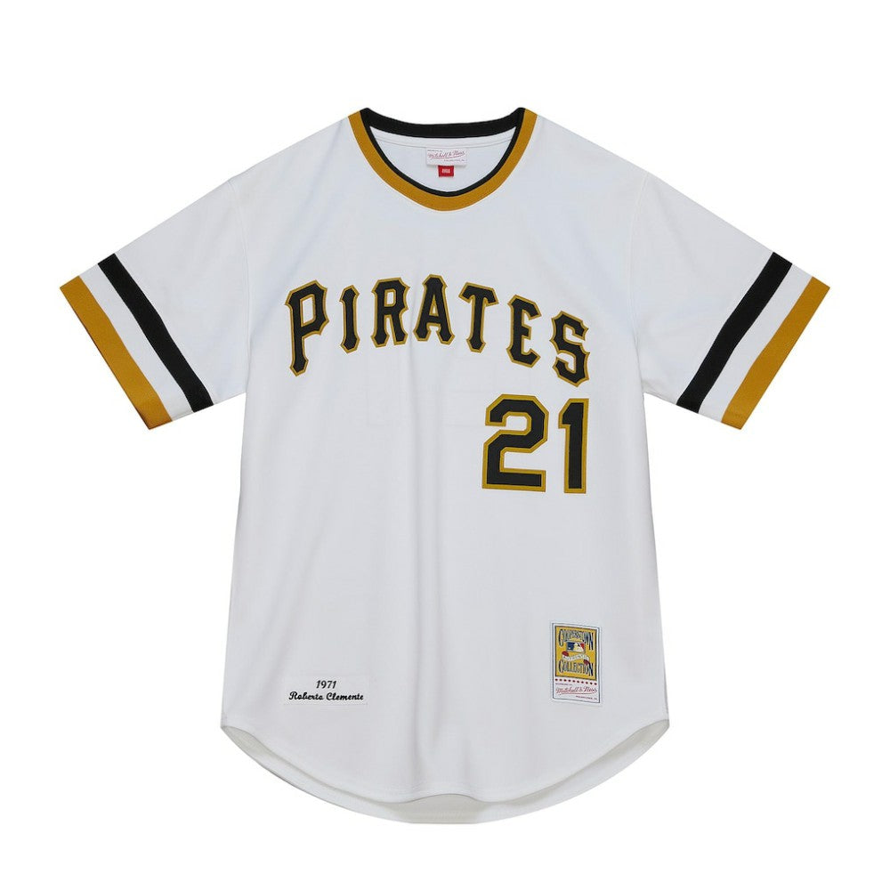 Roberto Clemente Pittsburgh Pirates Mitchell & Ness Cooperstown Collection Authentic Jersey - MLB