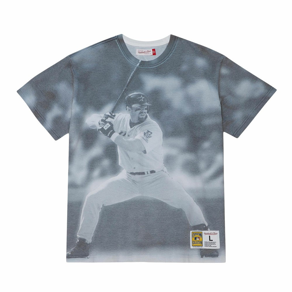 Jeff Bagwell Houston Astros Mitchell & Ness Cooperstown Collection Highlight Sublimated Player Graphic T-Shirt T-shirts - MLB
