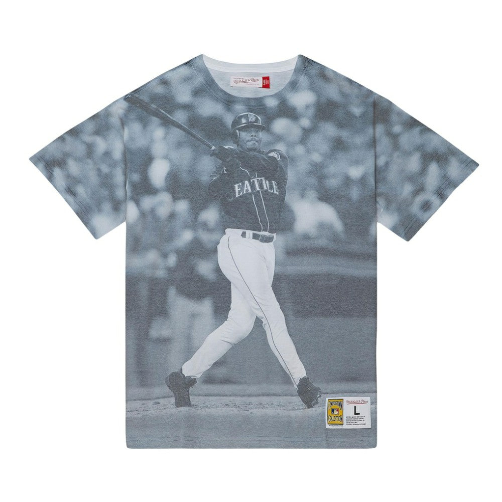 Ken Griffey Jr. Seattle Mariners Mitchell & Ness Cooperstown Collection Highlight Sublimated Player Graphic T-Shirt T-shirts - MLB