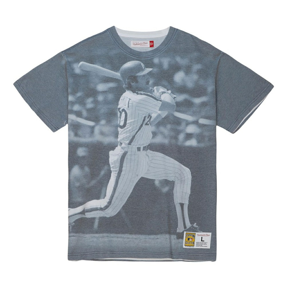 Mike Schmidt Philadelphia Phillies Mitchell & Ness Cooperstown Collection Highlight Sublimated Player Graphic T-Shirt T-shirts - MLB
