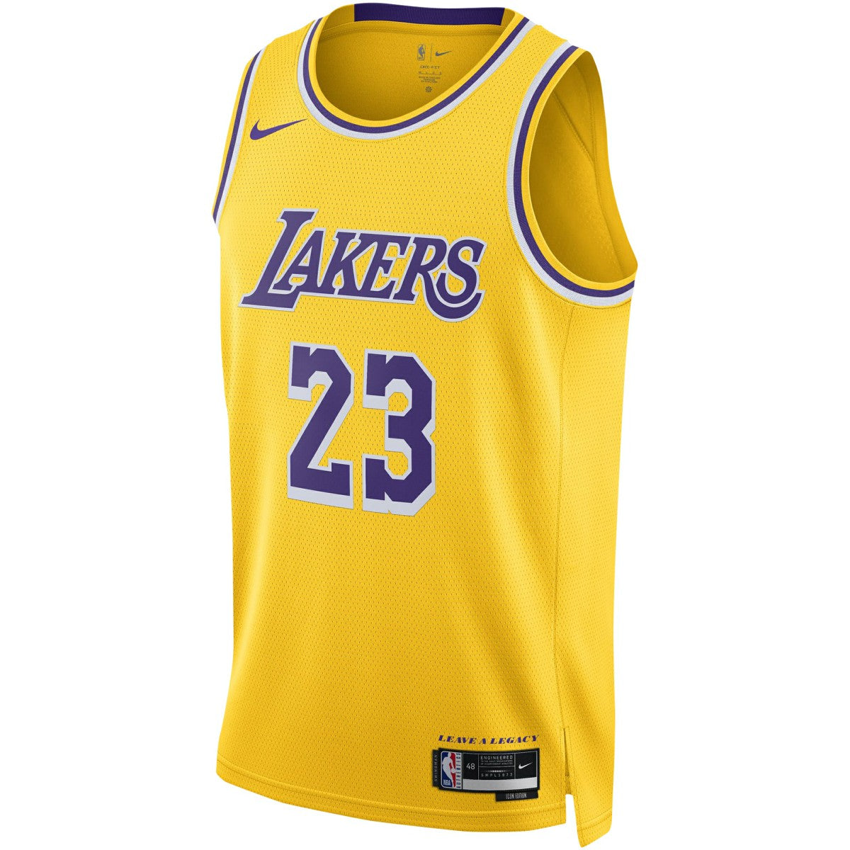 LeBron James Los Angeles Lakers Unisex Swingman Jersey Icon Edition Gold - NBA