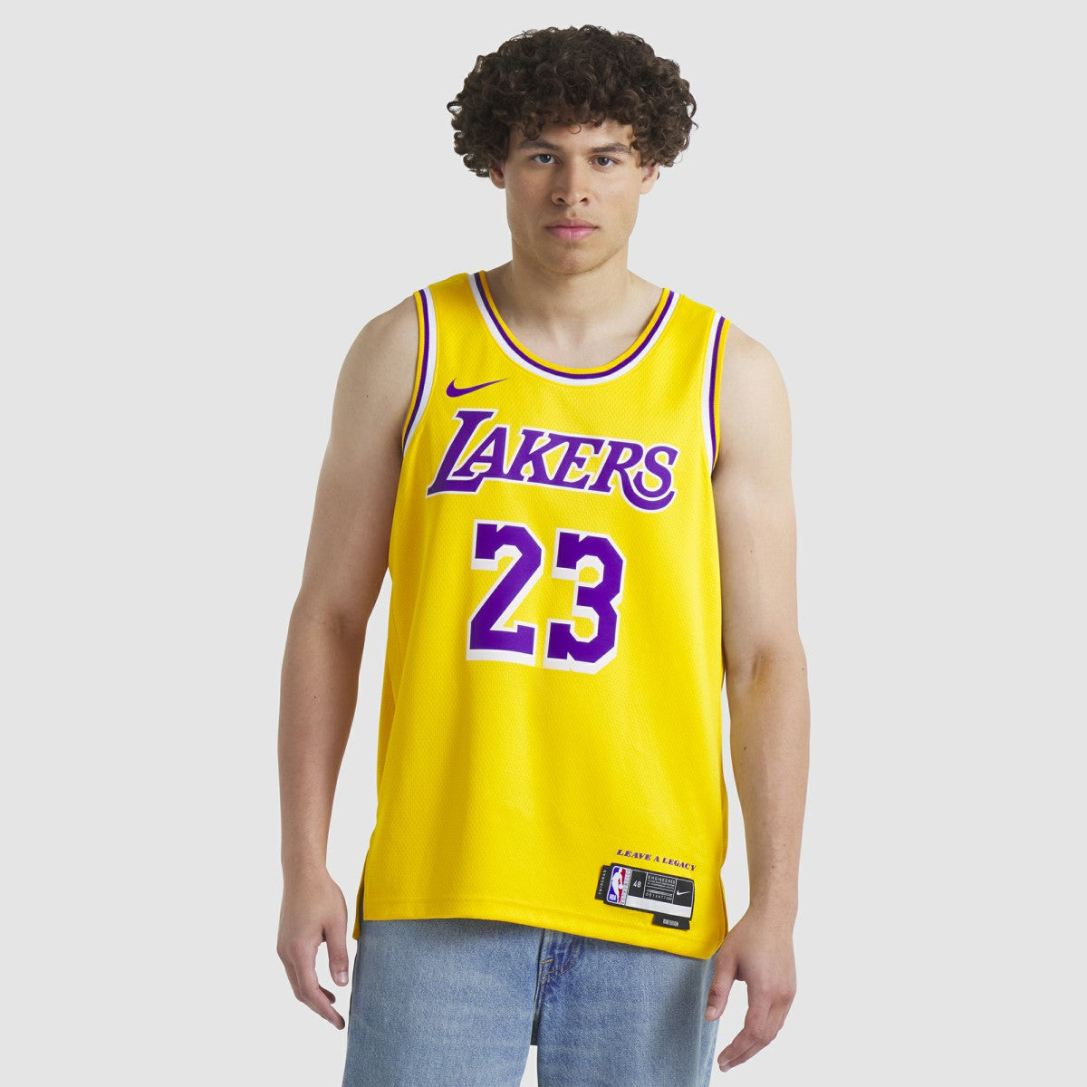 LeBron James Los Angeles Lakers Unisex Swingman Jersey Icon Edition Gold - NBA
