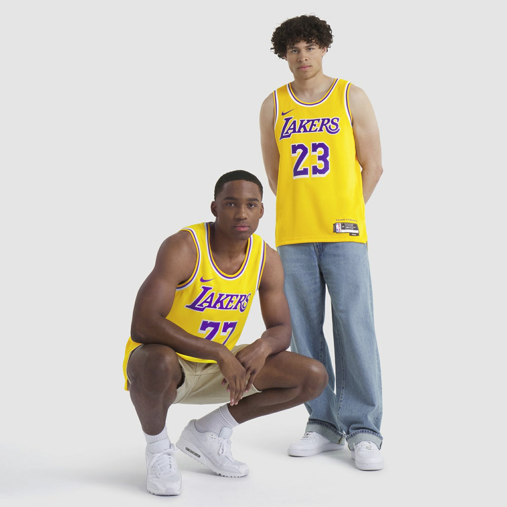 LeBron James Los Angeles Lakers Unisex Swingman Jersey Icon Edition Gold - NBA