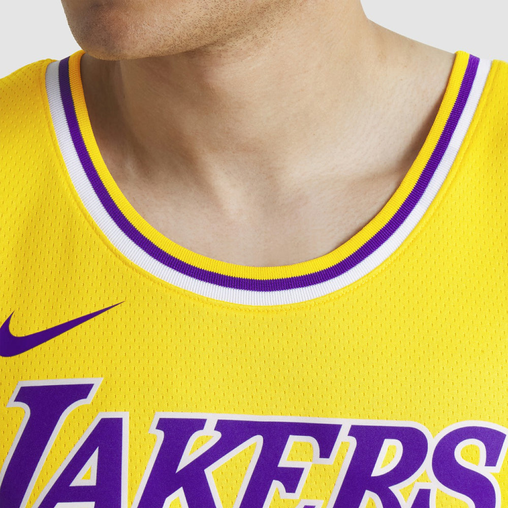 LeBron James Los Angeles Lakers Unisex Swingman Jersey Icon Edition Gold - NBA
