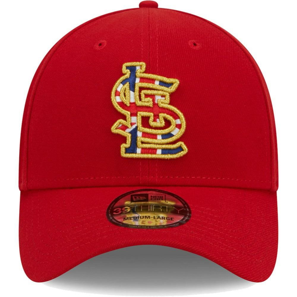 St. Louis Cardinals New Era 2023 MLB World Tour: London Series Flag Fill 39THIRTY Flex Hat - MLB
