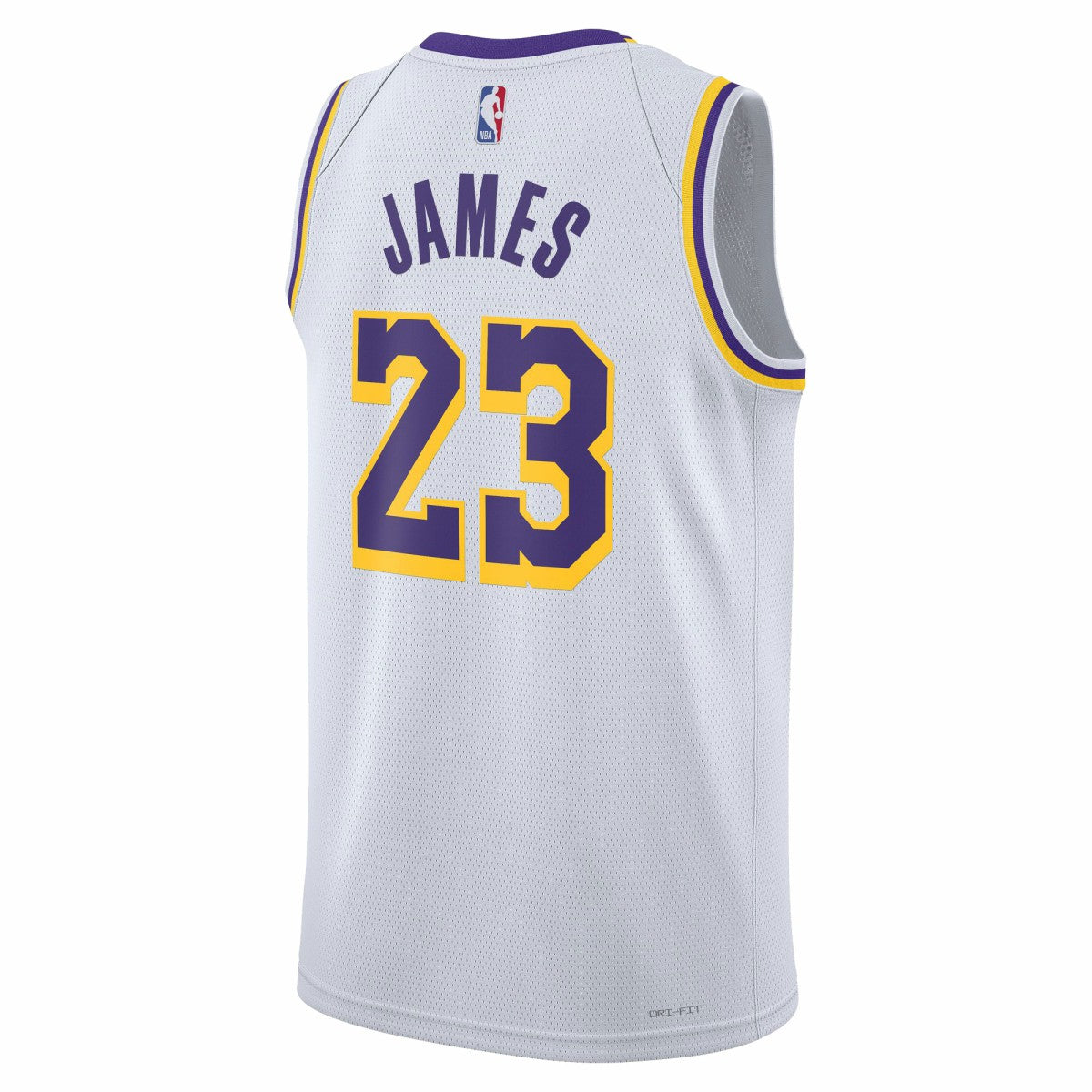 LeBron James Los Angeles Lakers Unisex Swingman Jersey Association Edition White - NBA