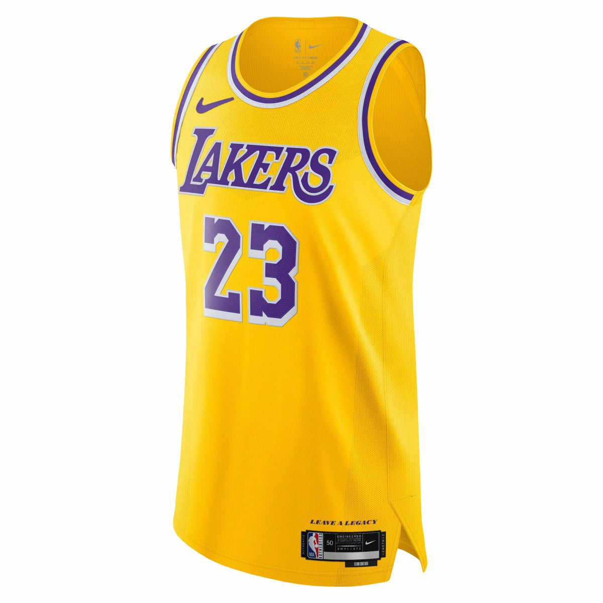 LeBron James Los Angeles Lakers Authentic Jersey Icon Edition Gold - NBA
