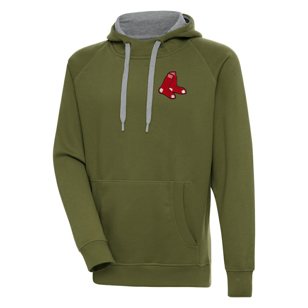 Boston Red Sox Antigua Victory Pullover Hoodie - MLB