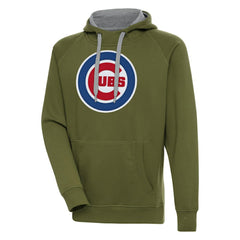 Chicago Cubs Antigua Victory Pullover Hoodie - MLB