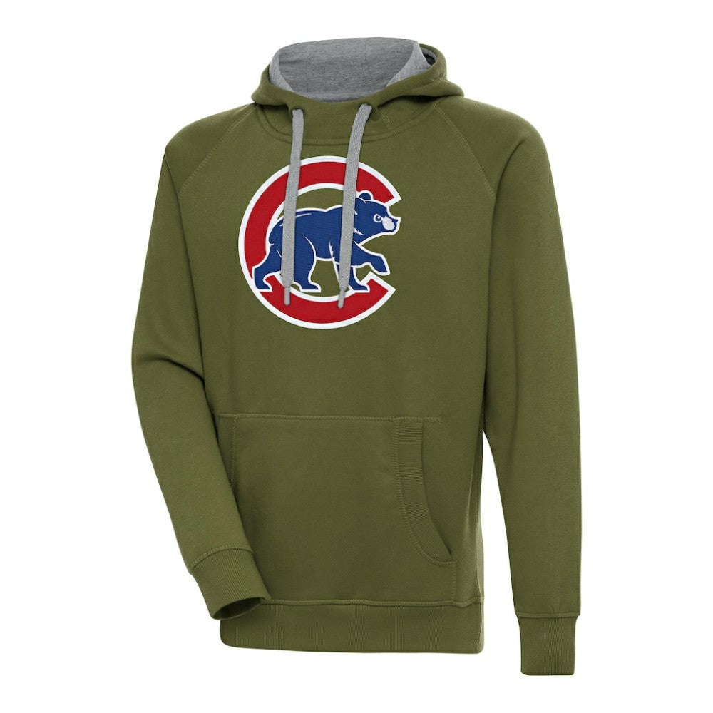 Chicago Cubs Antigua Victory Pullover Hoodie - MLB