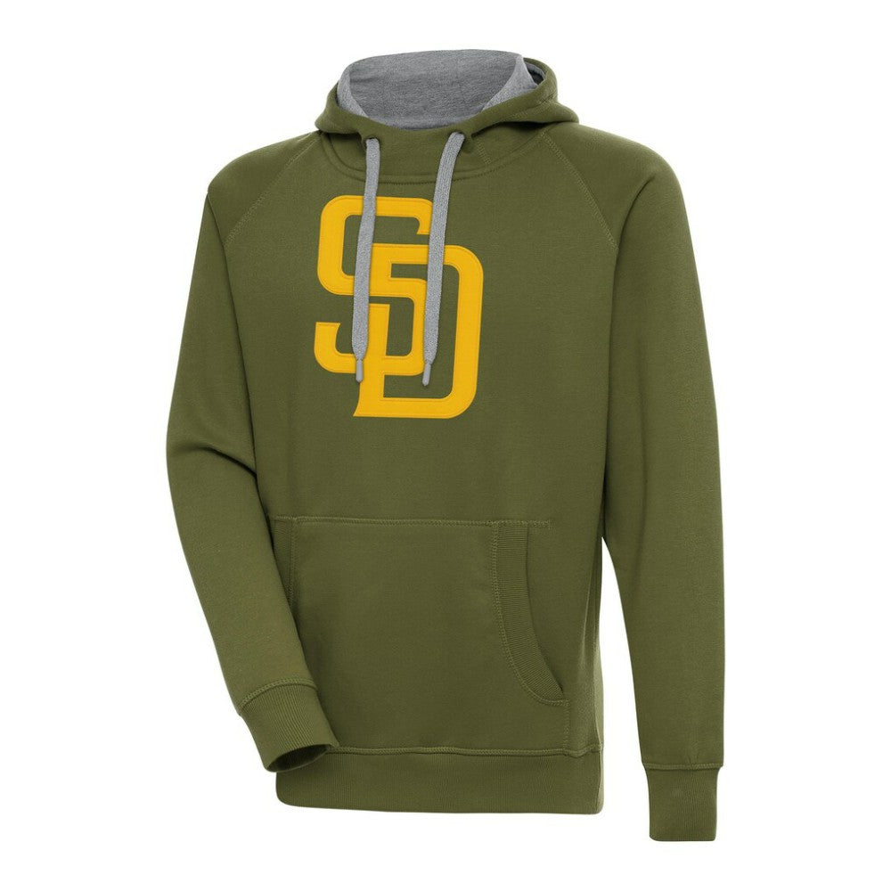San Diego Padres Antigua Victory Pullover Hoodie - MLB