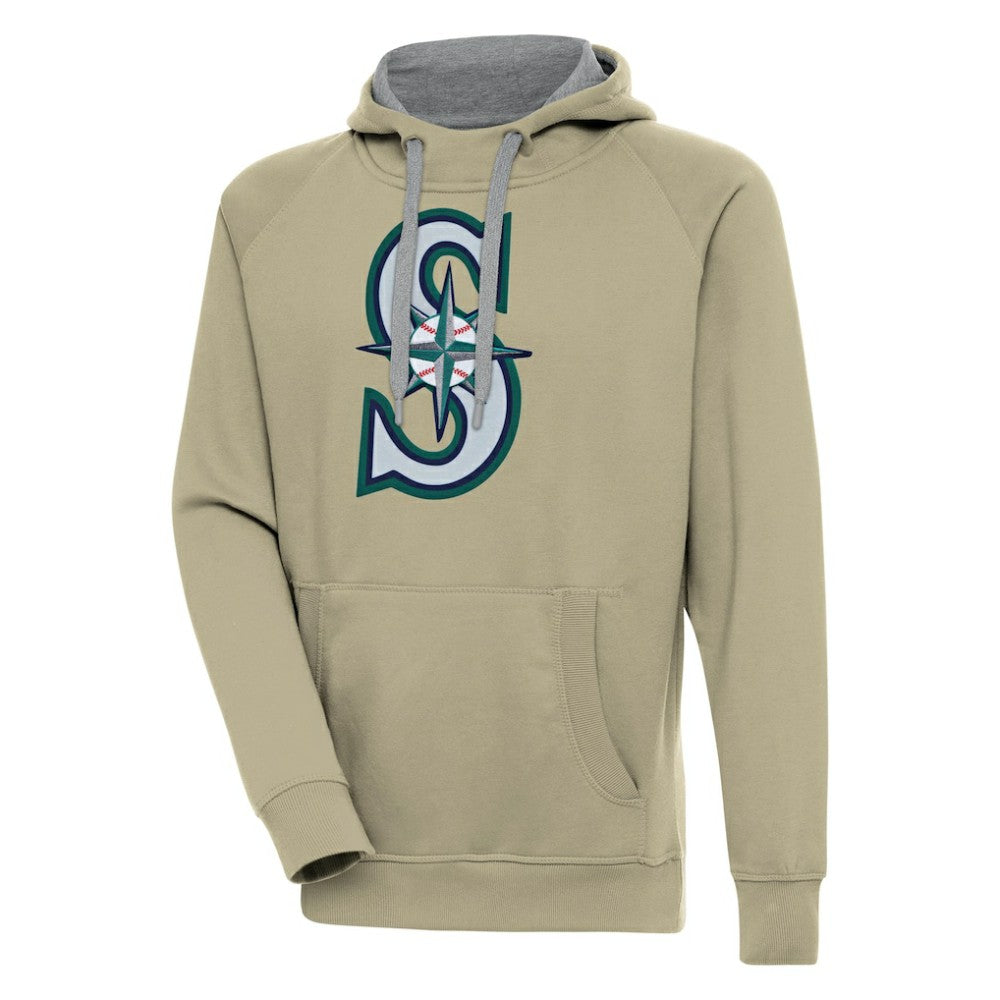 Seattle Mariners Antigua Victory Pullover Hoodie - MLB