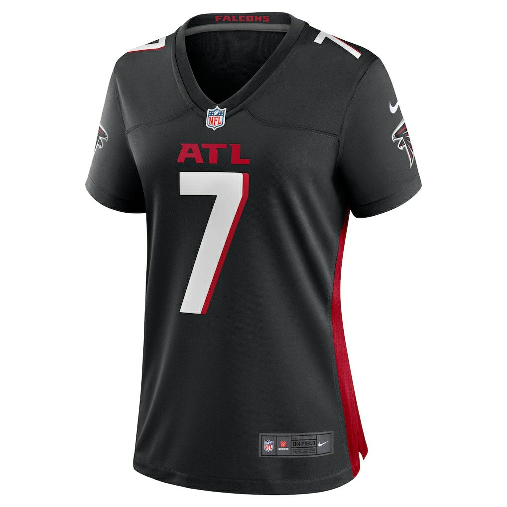 Bijan Robinson Atlanta Falcons Women's Player Jersey Black | Nike for Sale