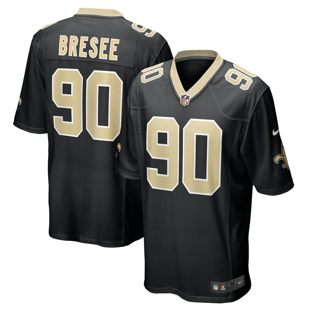 Bryan Bresee New Orleans Saints Game Jersey Black | Nike for Sale