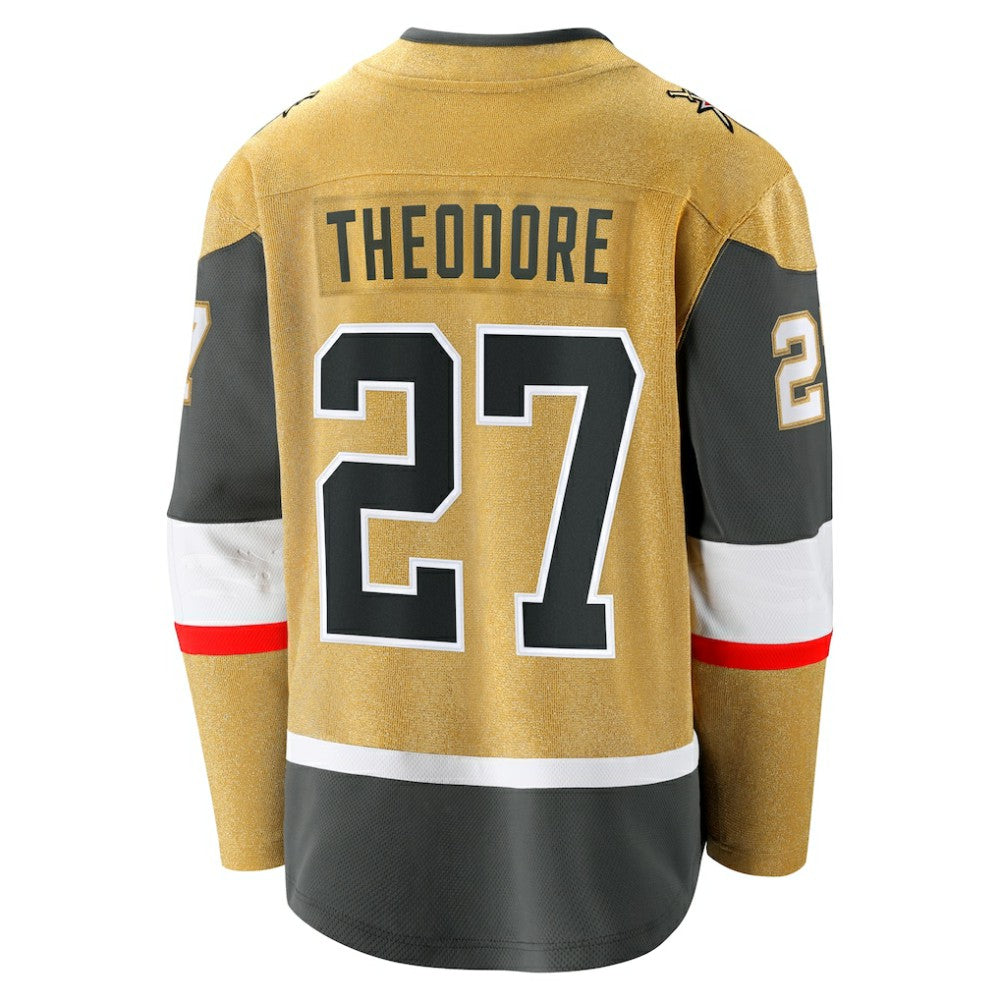 Shea Theodore Vegas Golden Knights Fanatics Home Breakaway Jersey - Gold - NHL