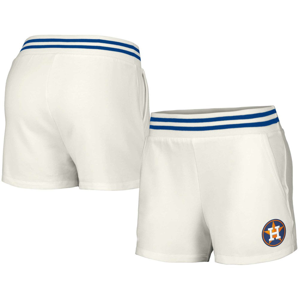 Houston Astros Lusso Women's Maeg Tri-Blend Pocket Shorts - MLB